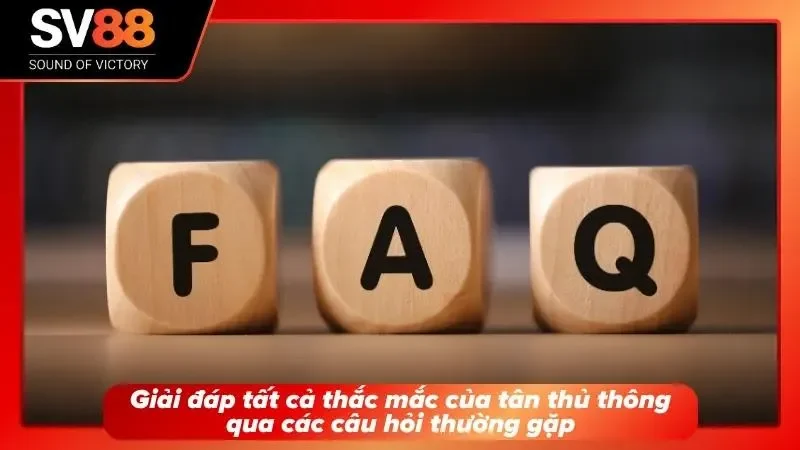 Giao diện FAQ cho tân thủ mới vào game lần đầu