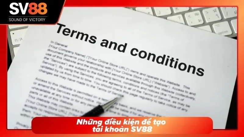 Tân binh cần đáp ứng đủ điều kiện từ nhà cái