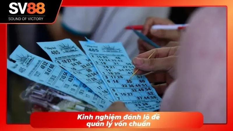 Kinh nghiệm đánh lô giúp hội viên quản lý vốn cược an toàn
